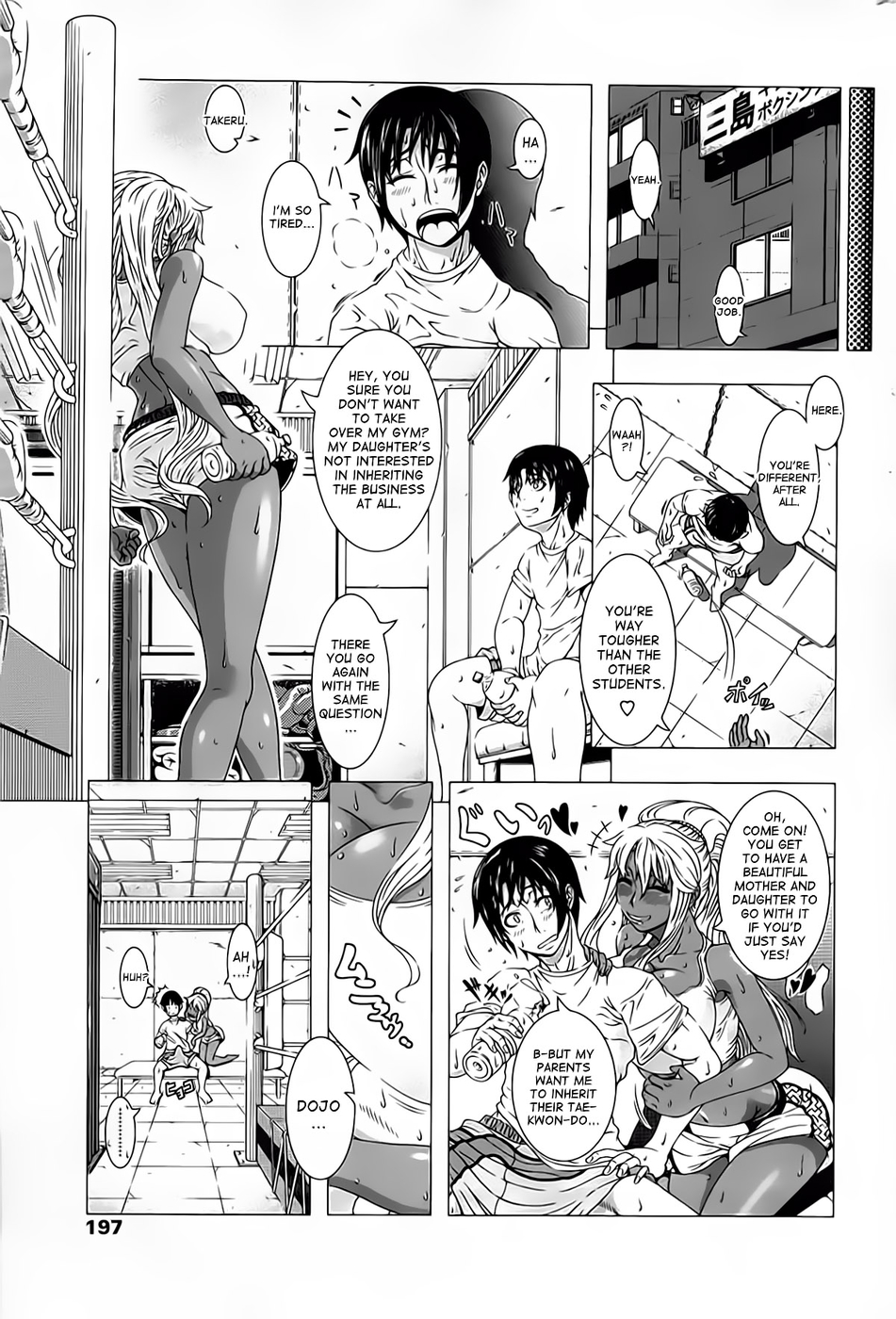 Hentai Manga Comic-Kick or Sex-Read-7